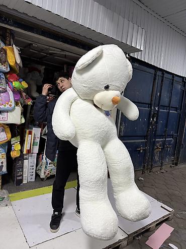 Другой декор и предметы интерьера: Огромный плюшевый мишка От 1000сом и выше - Рост: примерно с человека — 21