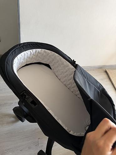 коляска детская новая: Коляска, Stokke, цвет - Черный, Б/у, Самовывоз, Платная доставка — 6