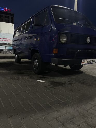 машина 1985: Volkswagen Transporter: 1985 г., 2 л, Механика, Бензин, Минивэн