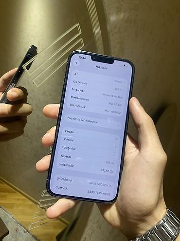 ipad pro 11 m2: IPhone 13 Pro Max, 256 GB, Sierra Blue, Simsiz şarj, Face ID — 4