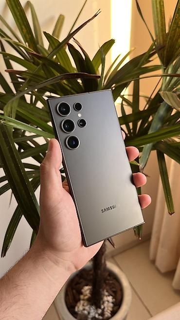 samsung 20: S 24 ultra в черном цвете 12/256 гб, в идеале все родное 1 сим + e — 1
