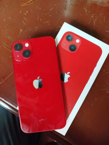 Apple iPhone: IPhone 13, 128 GB, Qırmızı, Face ID