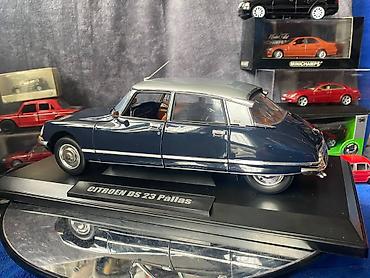 norev: Kolleksiya ücün avtomobil modeli Citroen DS23 Pallas blue silver — 8