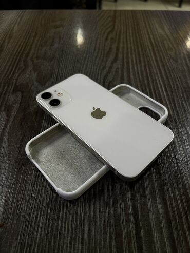 сколько стоит iphone 11 mini: IPhone 12 mini, Колдонулган, 128 ГБ, Ак, Заряддоочу түзүлүш, Куту, Каптама, 77 %