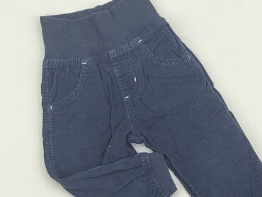 letnia sukienka niebieska: Baby material trousers, 6-9 months, 68-74 cm, Lupilu, condition - Very good