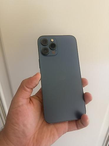 ikinci el 12 iphone: IPhone 12 Pro Max, 128 GB, Pacific Blue, Face ID — 2