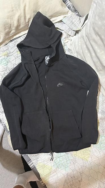 nike tech flecee: Мужская толстовка, M, Nike, Б/у, цвет - Черный — 1