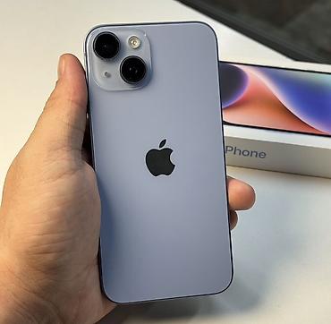 sade telefon: IPhone 14, Mavi, Simsiz şarj — 6