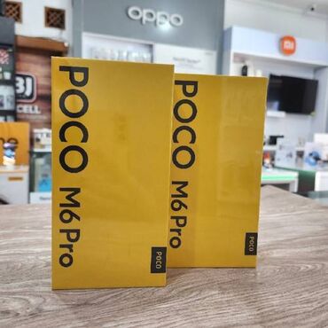 Poco: Poco M6 Pro, 512 GB, rəng - Mavi, Sensor, Sənədlərlə