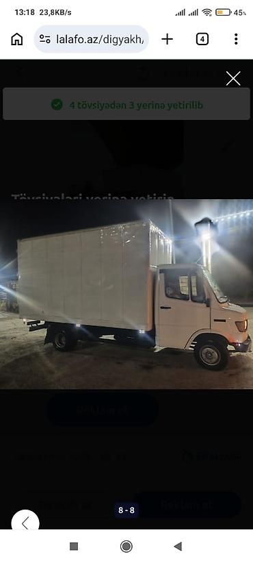 Yük maşınları: Tecılı satilir — 2