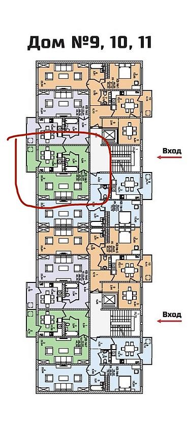 молодежный квартал: 1 комната, 48 м², Технопарк 108 серия, 6 этаж, ПСО (под самоотделку) — 8