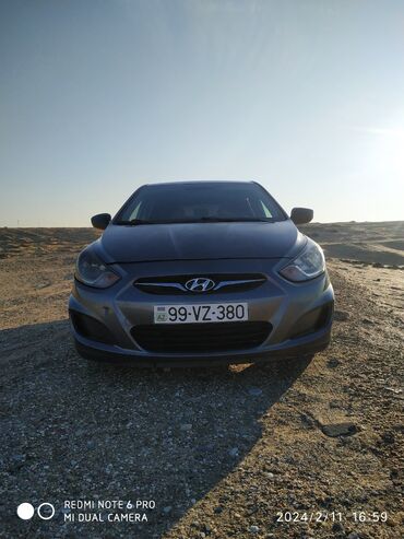 hyundai accent 2019 qiymeti azerbaycanda: Hyundai Accent: 1.6 l | 2014 il Hetçbek