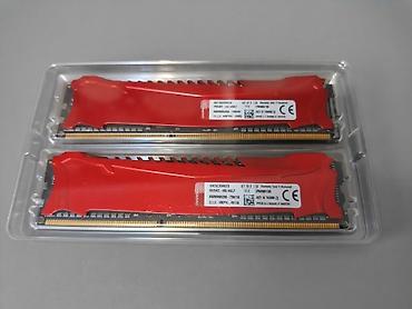 Operativ yaddaş (RAM): Kingston HyperX Savage 8GB DDR3 Kingston HyperX Savage RAM 4+4=8GB — 2