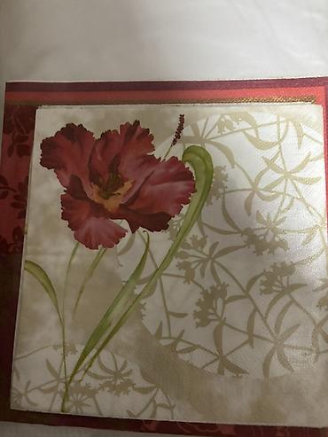 Kuhinjski tekstil: Dekorativne salvete za dekupaz razni motivi. - Set papirnih salveta — 27