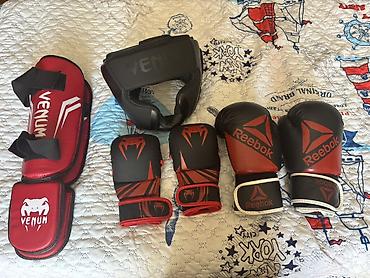 MMA/boks dəsti – Venum və Reebok Komplektin tərkibi: - Reebok boks