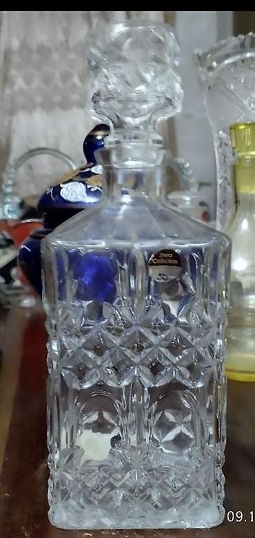 xrustal stekan olcusu: Rəng - Ağ, Xrustal, 1 l — 1