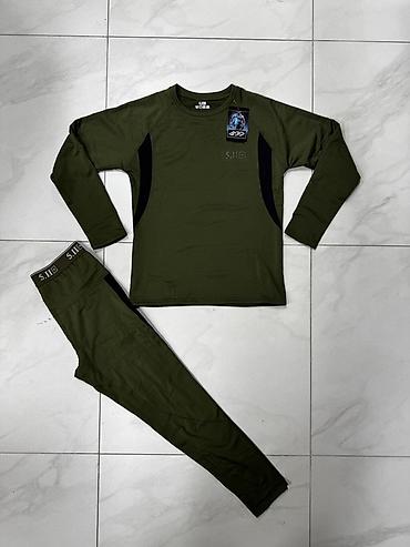штаны облегающие: Термокомплект Canada Goose (верх с длинным рукавом + леггинсы) - — 6