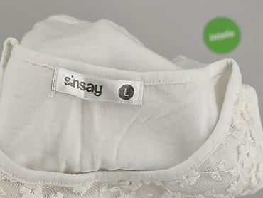 cropp tshirt: Sinsay, Top damski, rozmiar L — 4