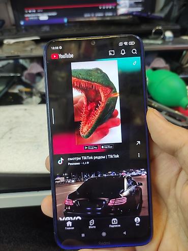 note 11: Xiaomi 64 GB, rəng - Mavi, 
 Barmaq izi — 3