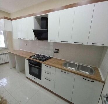 Mətbəx mebeli: Sifarişlə hazırlanmış müxtəlif ölçülü mətbəx mebelləri. Rəng və dizayn — 31