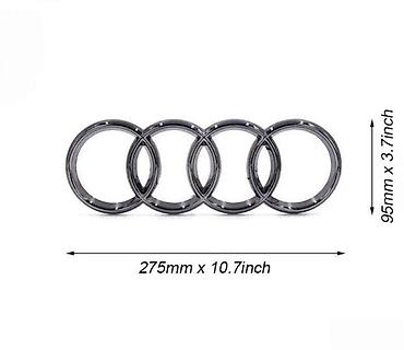 y5 2016: Prednj i zadnji znak Audi. Zamenski znakovi Audi odlicnog kvaliteta. ✨ — 10