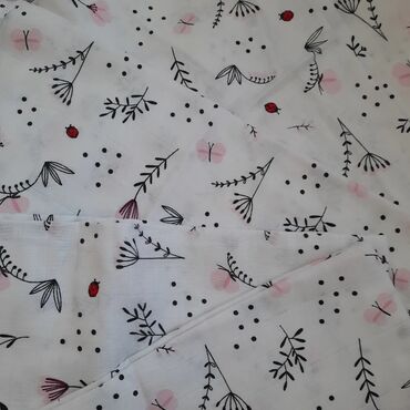 Ostale dečije stvari: Set pamučnih tetra/pelena i muslin tkanina sa raznim printovima za — 11