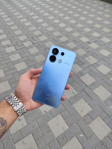 Xiaomi: Xiaomi Redmi Note 13, 128 GB, rəng - Mavi, 
 Barmaq izi, Face ID