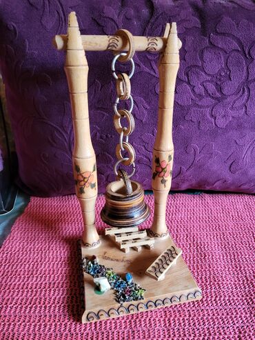 Ostali kućni dekor: Figura drvena sa Zaltibora iz 80ih. bez ostecenja. Visina. 25cm — 3