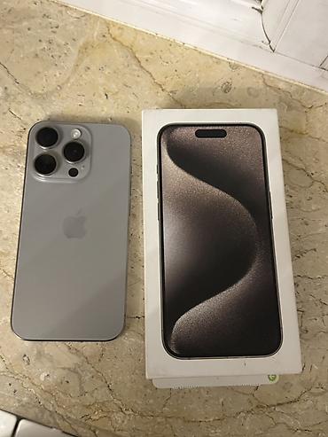 apple ipad pro: IPhone 15 Pro Max, Natural Titanium, Face ID — 1