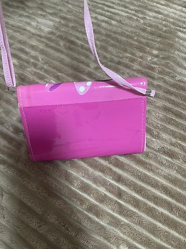 zara helanke: Dečija crossbody torbica – Minnie Mouse motiv - Boja: intenzivno roze — 4