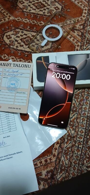 i̇pone xs: IPhone 16 Pro, 128 GB, Desert Titanium