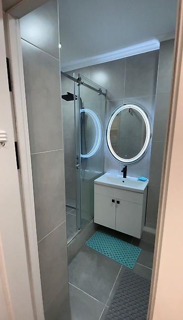 flat osh: 1 комната, 12 мкр Агентство недвижимости, Без животных, от 6 месяцев, от 1 года, С мебелью полностью — 8