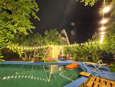 Bağ evlərinin satışı: Bakı, Hövsan qəs., 300 kv. m, 6 otaqlı, Hovuzlu, Kombi, İnternet, Artezian quyusu — 4