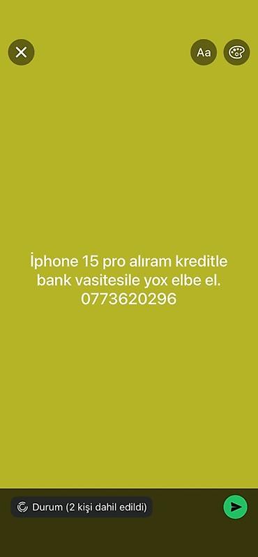 online kredit telefon: IPhone 15 Pro, Kredit — 1