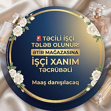 Satış məsləhətçiləri: Satış məsləhətçisi tələb olunur, Yalnız qadınlar üçün — 1