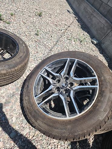 автошины кг: Колеса в сборе 235 / 60 / R 18, Лето, Б/у, Комплект, Легковые, Литые, отверстий - 5 — 1