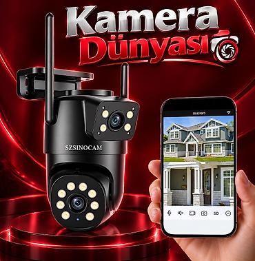 ağıllı dinamik: Kamera təhlükəsizlik sistemi 📹 SZSINOCAM 2 Linzalı Wi-Fi — 1