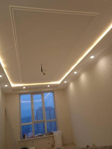 Ремонт под ключ: Отделка и ремонт помещений “под ключ ГипсокартонМаляр at lalafo.kg — 28 Ремонт под ключ: Отделка и ремонт помещений “под ключ ГипсокартонМаляр — 28