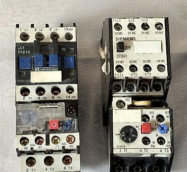 Электротовары: Sənaye elektrik avadanlıqları dəsti Məzmun: - Siemens kontaktorlar — 1