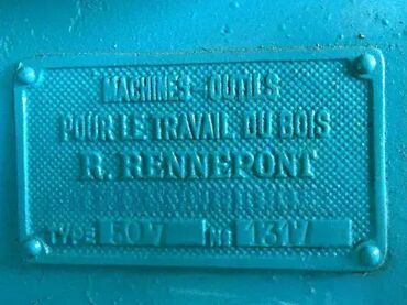 Ostali alati i mašine: Brenta Rennepont, sa kolicima. Prečnik točka: 1300 mm. Širina točka — 3