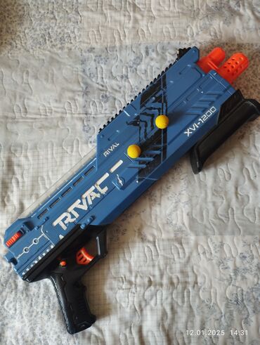 автомат детский: Автомат rival nerf состояние идеальное, 2 пули