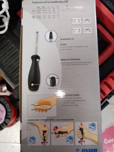 Hand Tools: UNIOR SET SRAFCIGERA I KRSTAKA NOVO AKCIJA | Cene nisu fiksne — 5