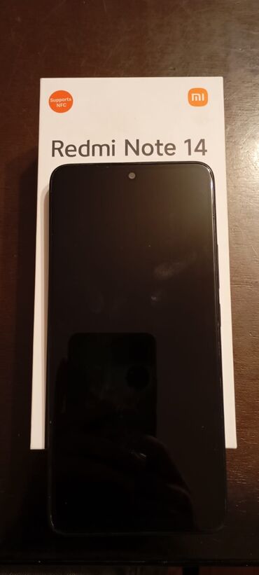 telofonlar: Redmi Note 14, 256 GB, rəng - Qara
