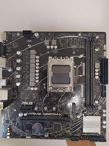 am5: Материнская плата для ПК, Б/у, Asus, AM5, Micro-ATX — 1