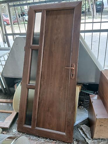 Təmir və tikinti: Taxta giriş/otaq qapısı - Material: ağac əsaslı (təbii taxta — 2