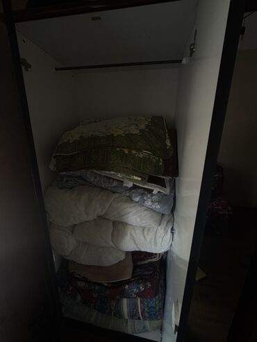 комод тумбы бу: Шкаф для одежды, Б/у, Прямой, ЛДСП