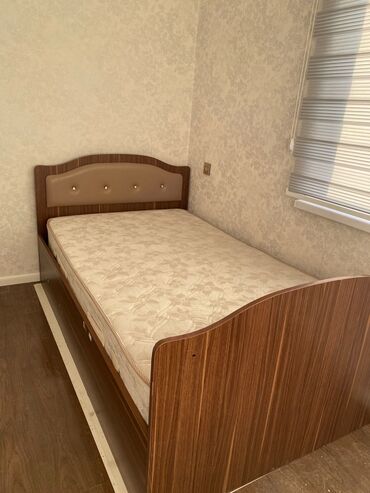 Ofis ləvazimatları: İşlənmiş, Təknəfərlik çarpayı, Bazalı, Matras ilə, Siyirməsiz