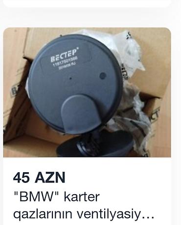 bmv moto: BMW karter qazlarının ventilyasiya klapanı (PCV). - Brend: bectep — 1