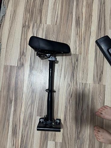 abc design 3 tec universal arabalar: Elektrikli skuter üçün oturacaq komplekti Təp təzədi skuterin ustundən — 1