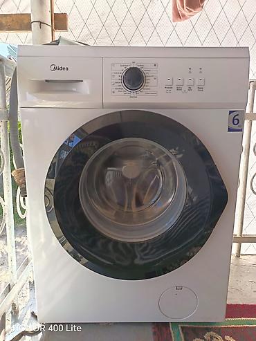 monitör ikinci el: Paltaryuyan maşın Midea, 6 kq, İşlənmiş, Avtomat, Qurutmasız — 1